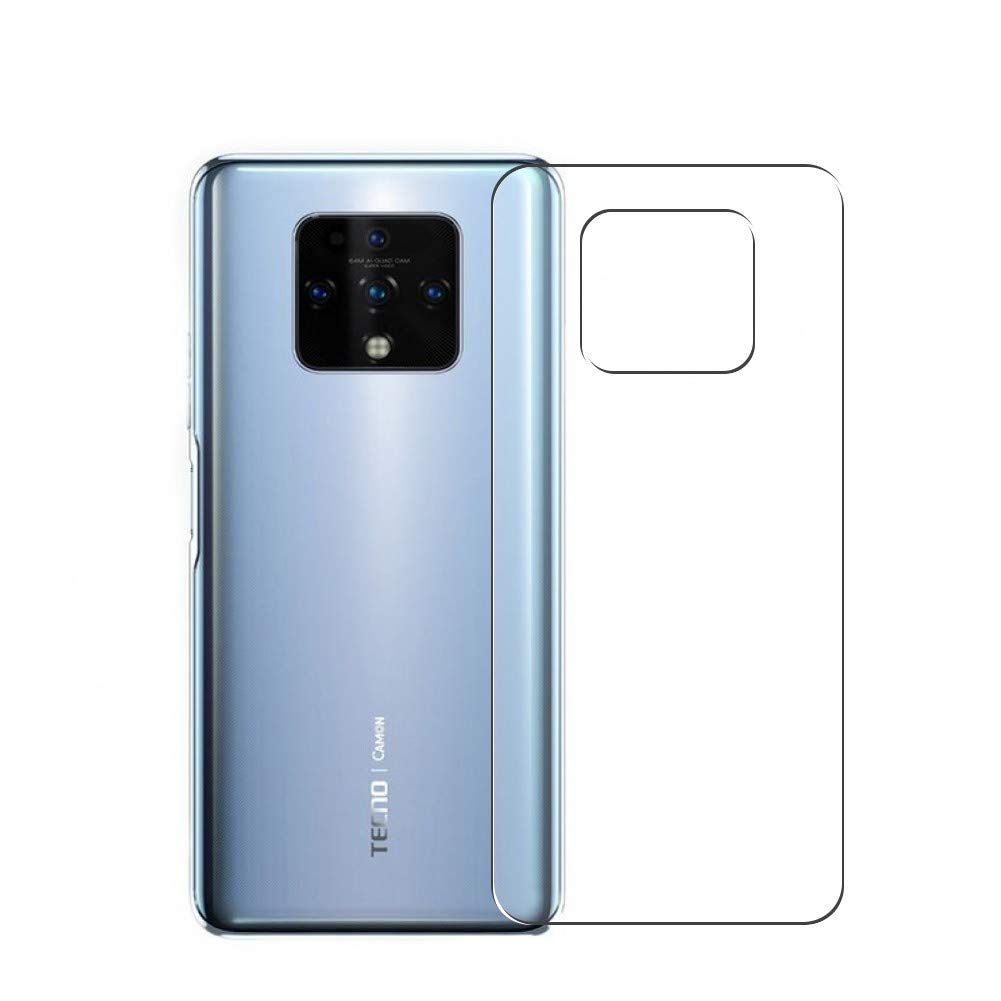 2 Pack TPU Back Screen Protector Film for TECNO CAMON 16 Premier - Soft Flexible Scratch-Resistant Guard Cover (Not Tempered Glass) - Perfect for Everyday Protection & Shock Absorption