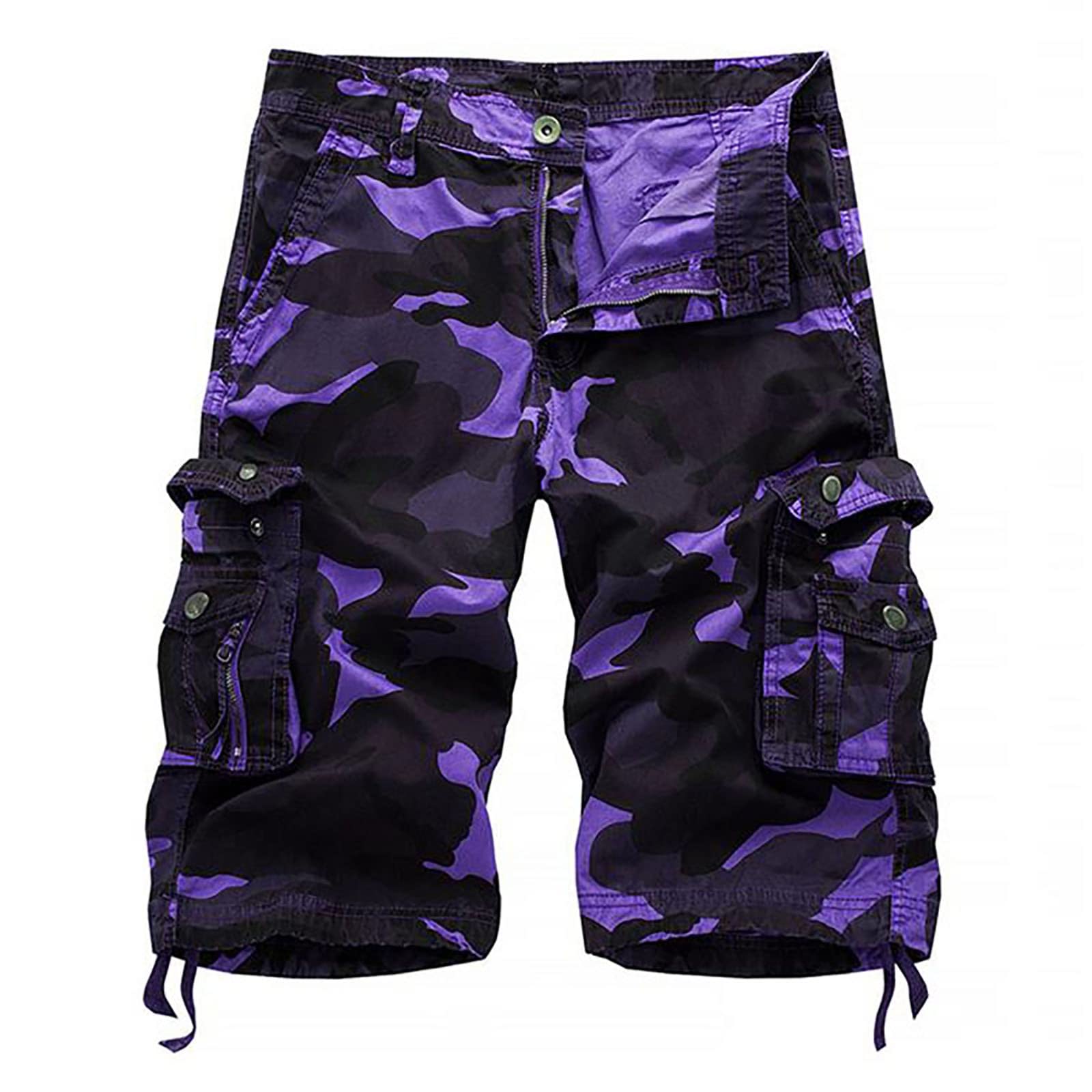 **Jsaierl Men's Athletic Shorts - Lightweight Quick-Dry Hiking & Tactical Cargo Shorts with Water-Resistant Fabric - Perfect for Outdoor Adventures, Gym & Travel**