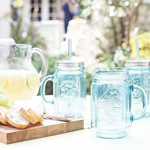 Aladdin Classic Insulated Mason Jar Tumbler 32oz (946mL) - Double Wall Vacuum Stainless Steel Water Bottle for Coffee, Tea & Cold Drinks - Perfect for Home, Office, Travel & Outdoor Activities