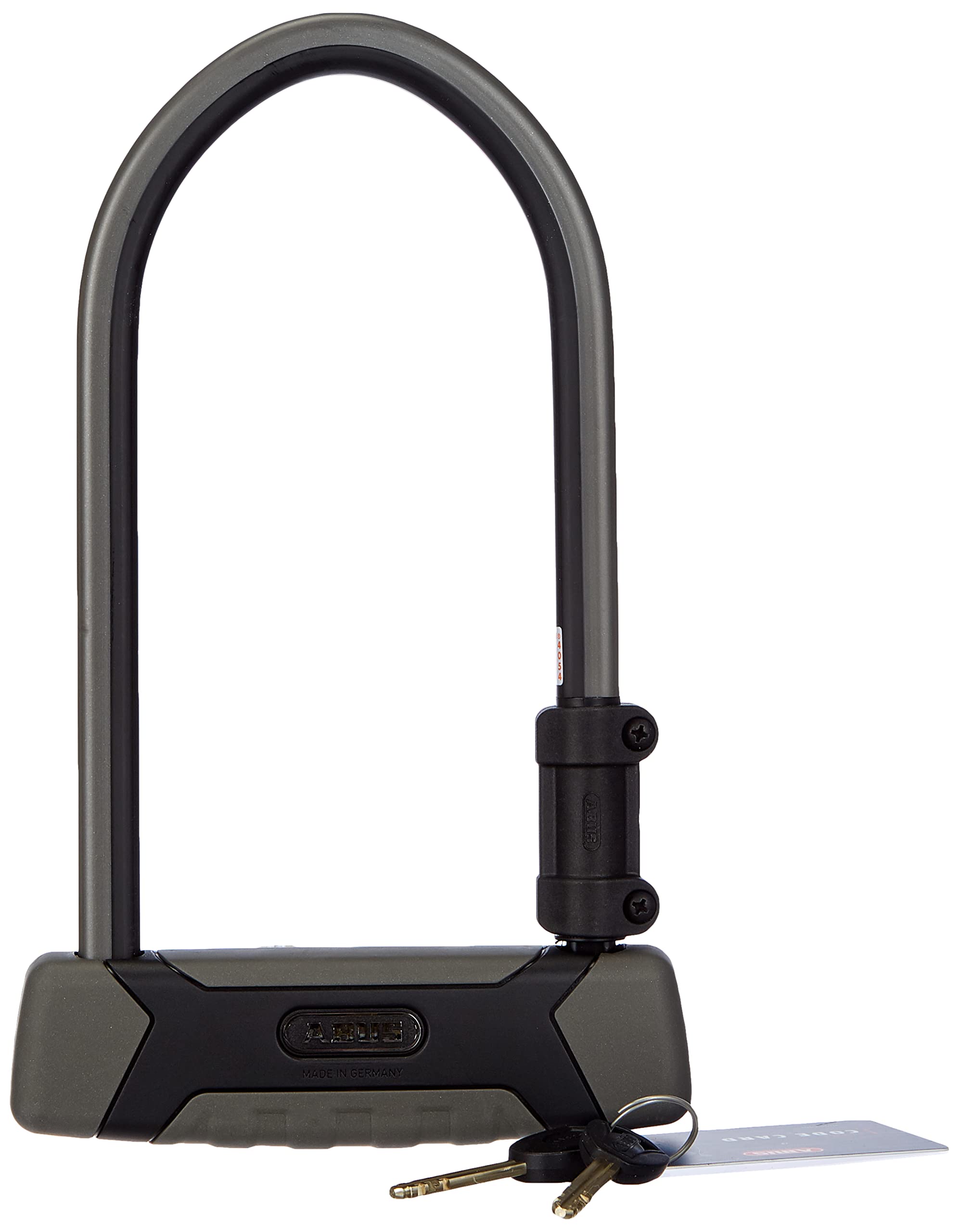 ABUS Granit X-Plus 540 + USH Brkt 300mm LS High Security Bicycle U-Lock - Heavy Duty Motorcycle & Bike Protection for Urban Commuting & Outdoor Cycling