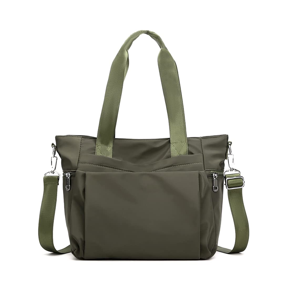 Waterproof Nylon Tote Bag for Women - Lightweight Travel & Work Shoulder Bag