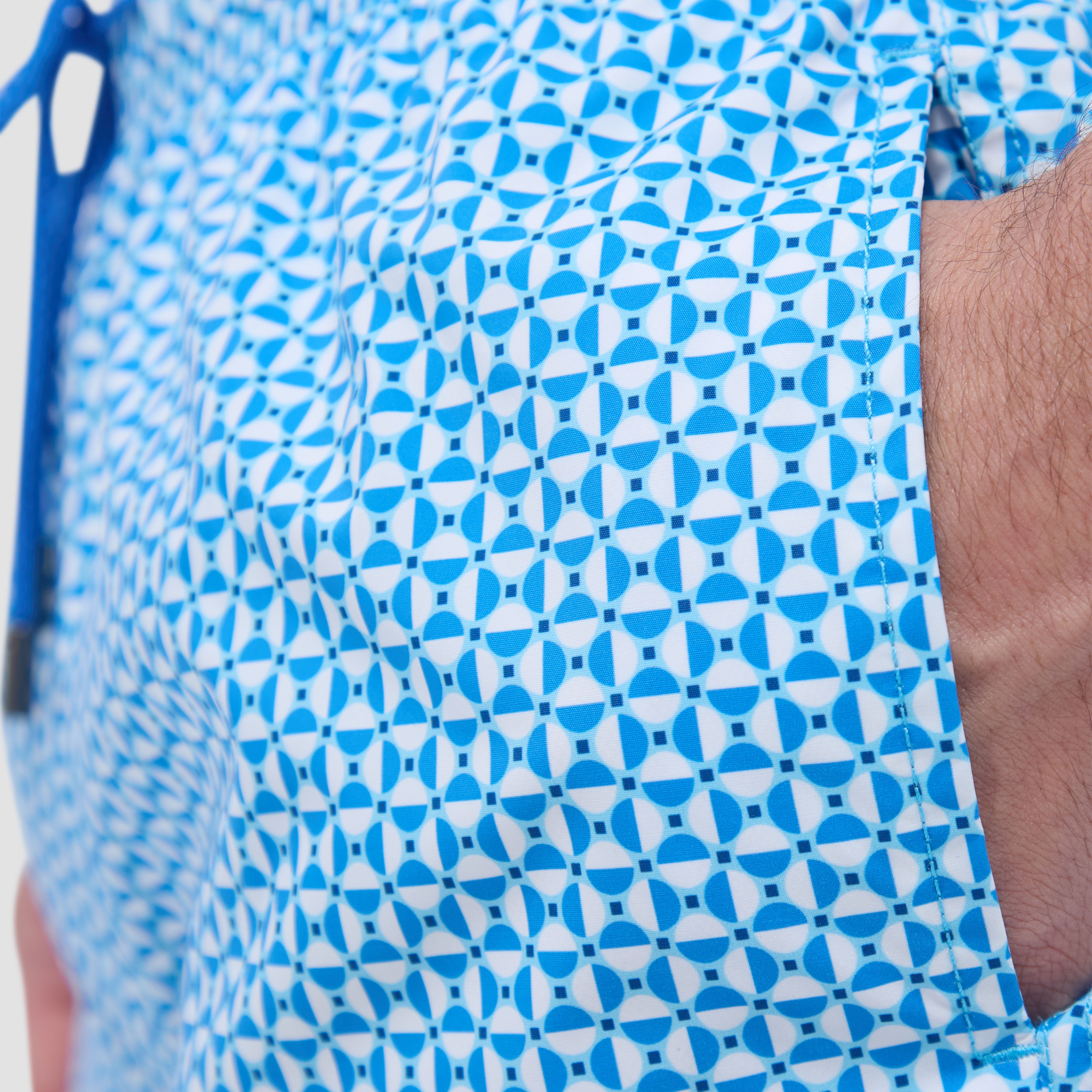 Stylish Archer Geometric Print Swim Trunks for Men - Quick Dry, Comfortable Beach & Pool Shorts - Perfect for Swimming, Vacation, and Summer Outdoor Activities