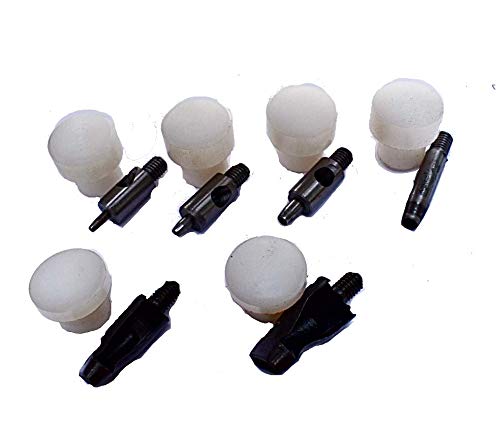 2mm Hole Punch Press Die for Leather & Fabric - Heavy Duty Metal Handle - Perfect for Leathercraft, DIY Projects, and Sewing Accessories