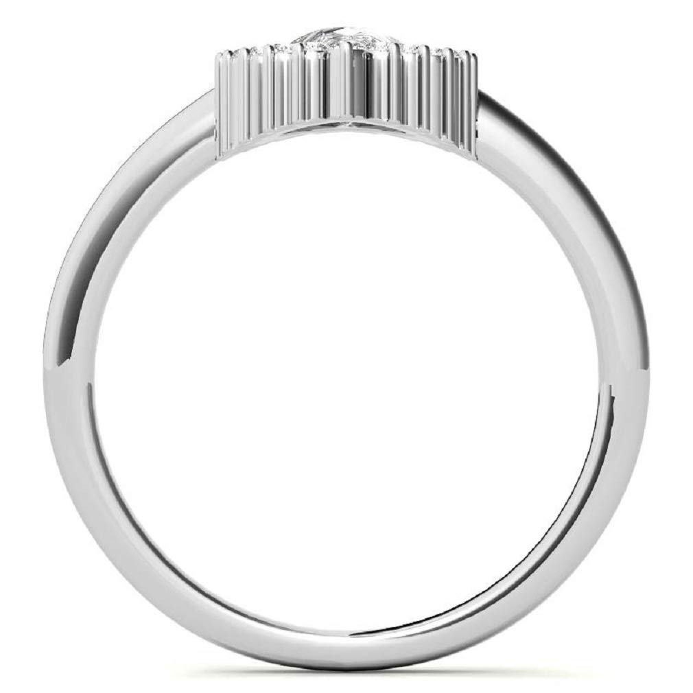 1.50CT Pear Cut VVS1 Colorless Moissanite Engagement & Wedding Ring Set in 925 Sterling Silver - Halo Bezel Bridal Jewelry Set, Perfect Gift for Anniversaries, Proposals & Special Occasions