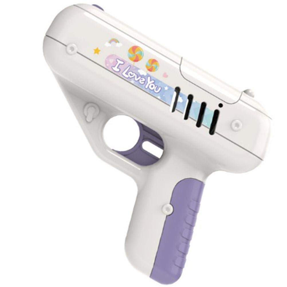 Best Kids Toy Gun - Purple Foam Blaster with Safe Soft Darts, Easy to Use for Outdoor Play & Backyard Battles