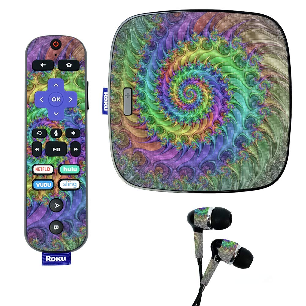 Carbon Fiber Skin for Roku Ultra - Durable Protective Cover for Home Entertainment