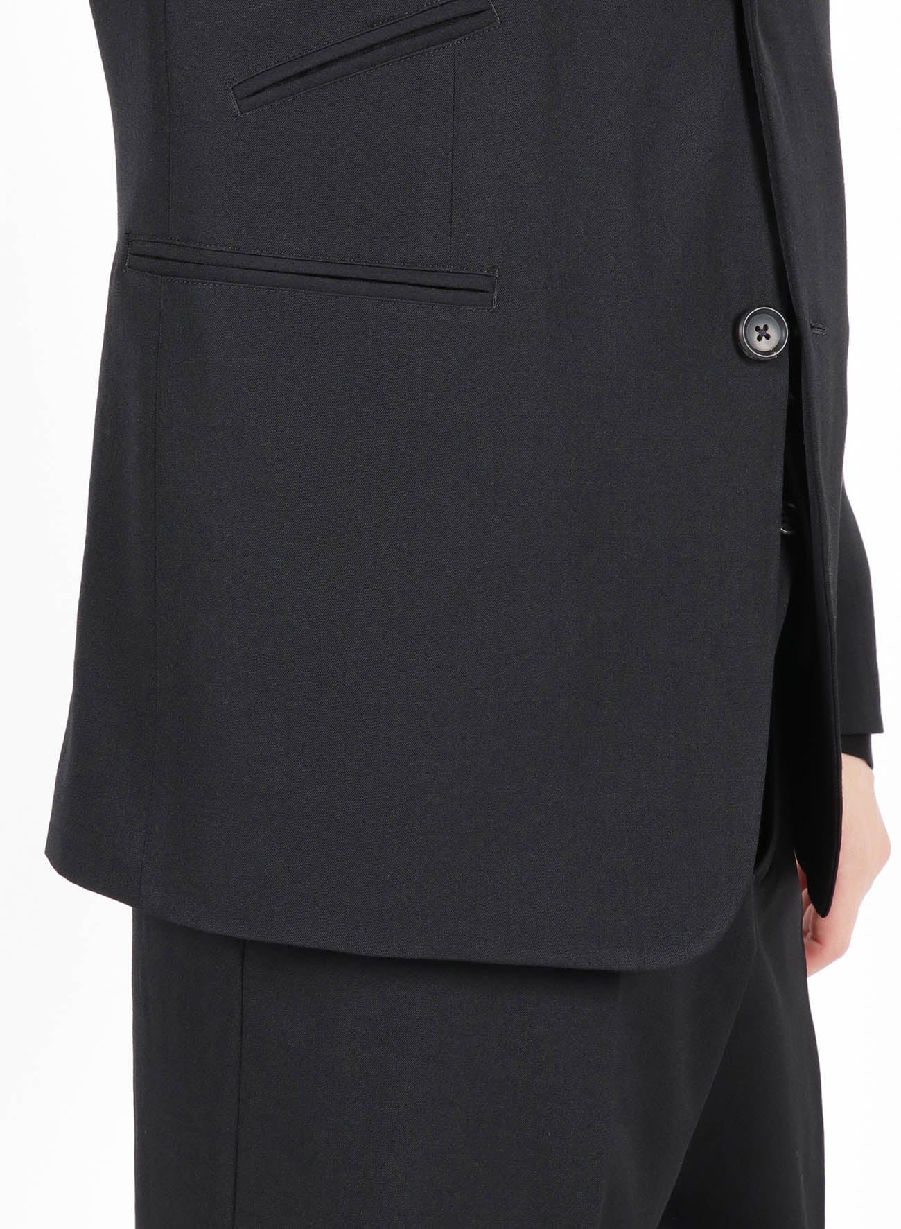 Men's Gabardine Suit - 2 Button Single Breasted Jacket for Business, Weddings & Formal Events