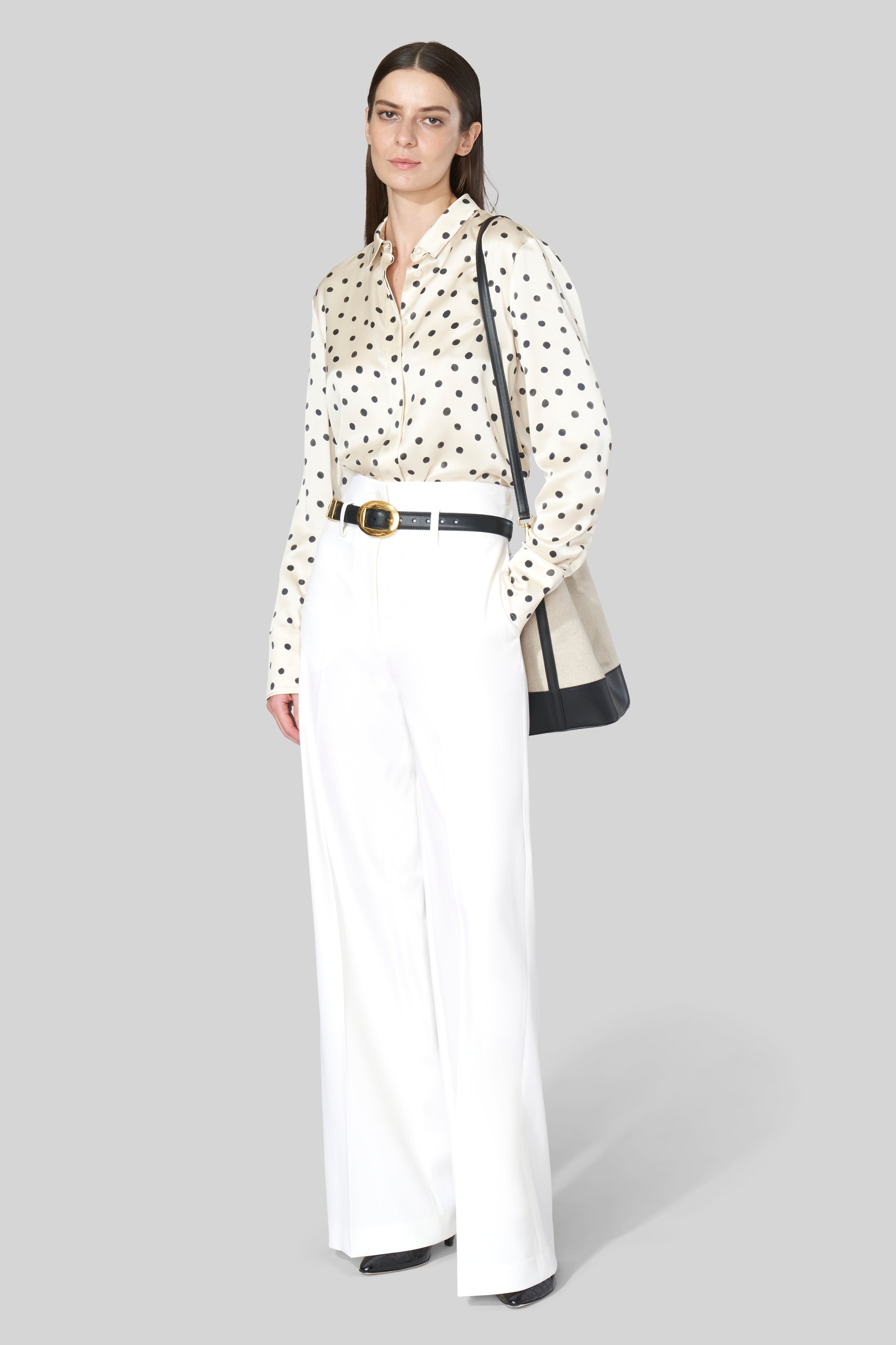 Chika Women's Ivory Top - Elegant Blouse for Casual & Office Wear | Perfect for Work, Dates & Everyday Outfits