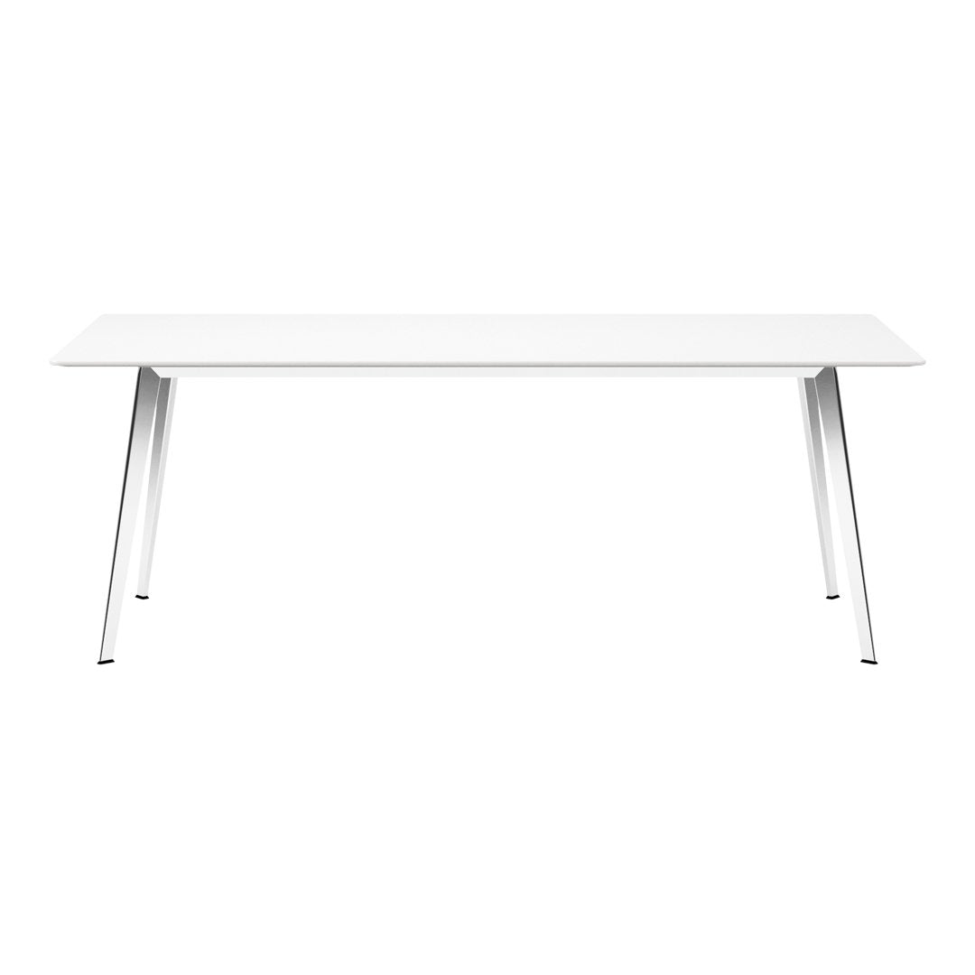 JW Modern Rectangular Dining Table - Stylish & Durable for Home, Kitchen, and Restaurant Use