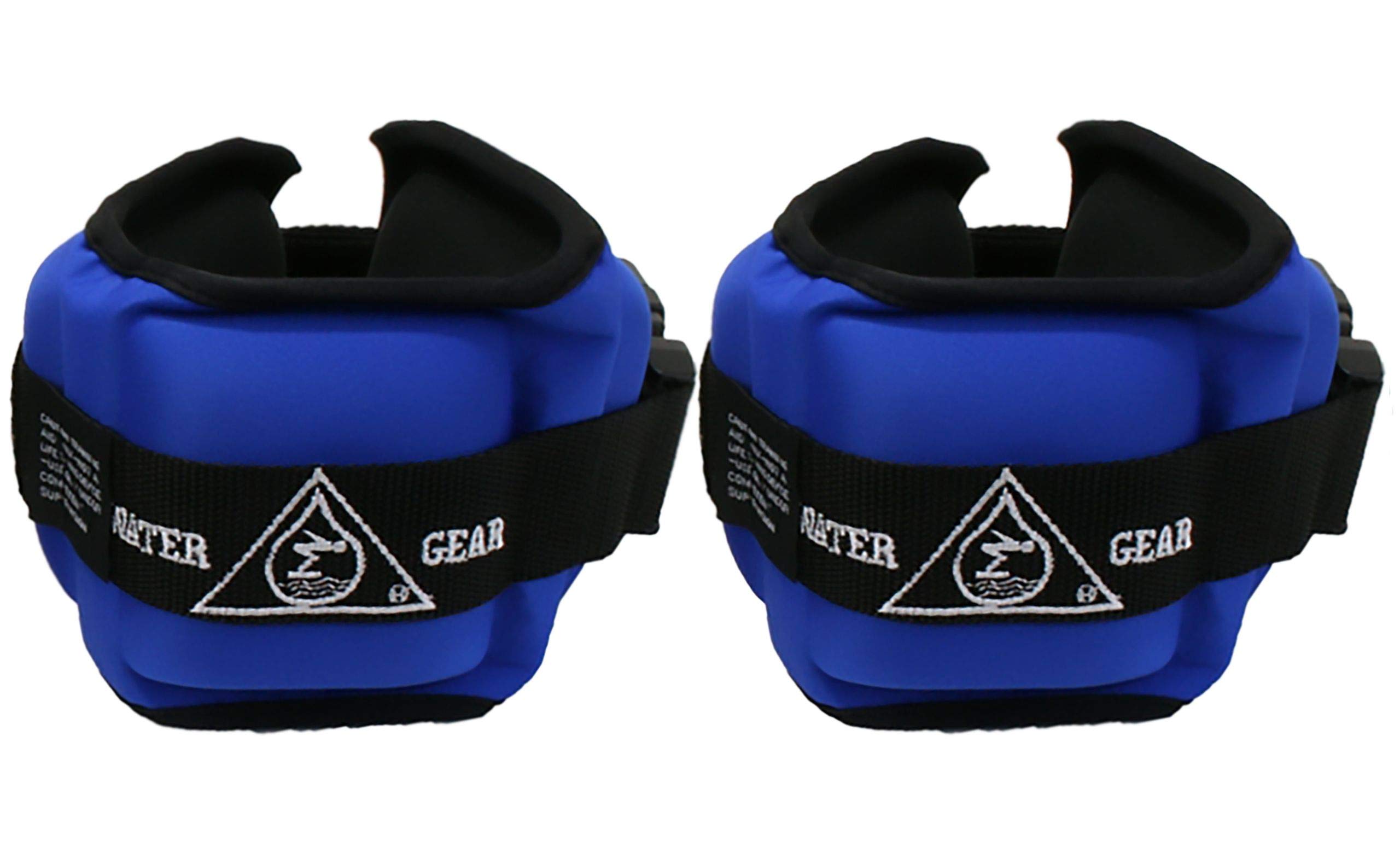 Professional Aqua Cuffs - Adjustable Water Resistance Bands for Ankle & Wrist - Swim Training, Aqua Aerobics & Pool Workouts - Ideal for Water Fitness, Therapy & Rehabilitation Exercises