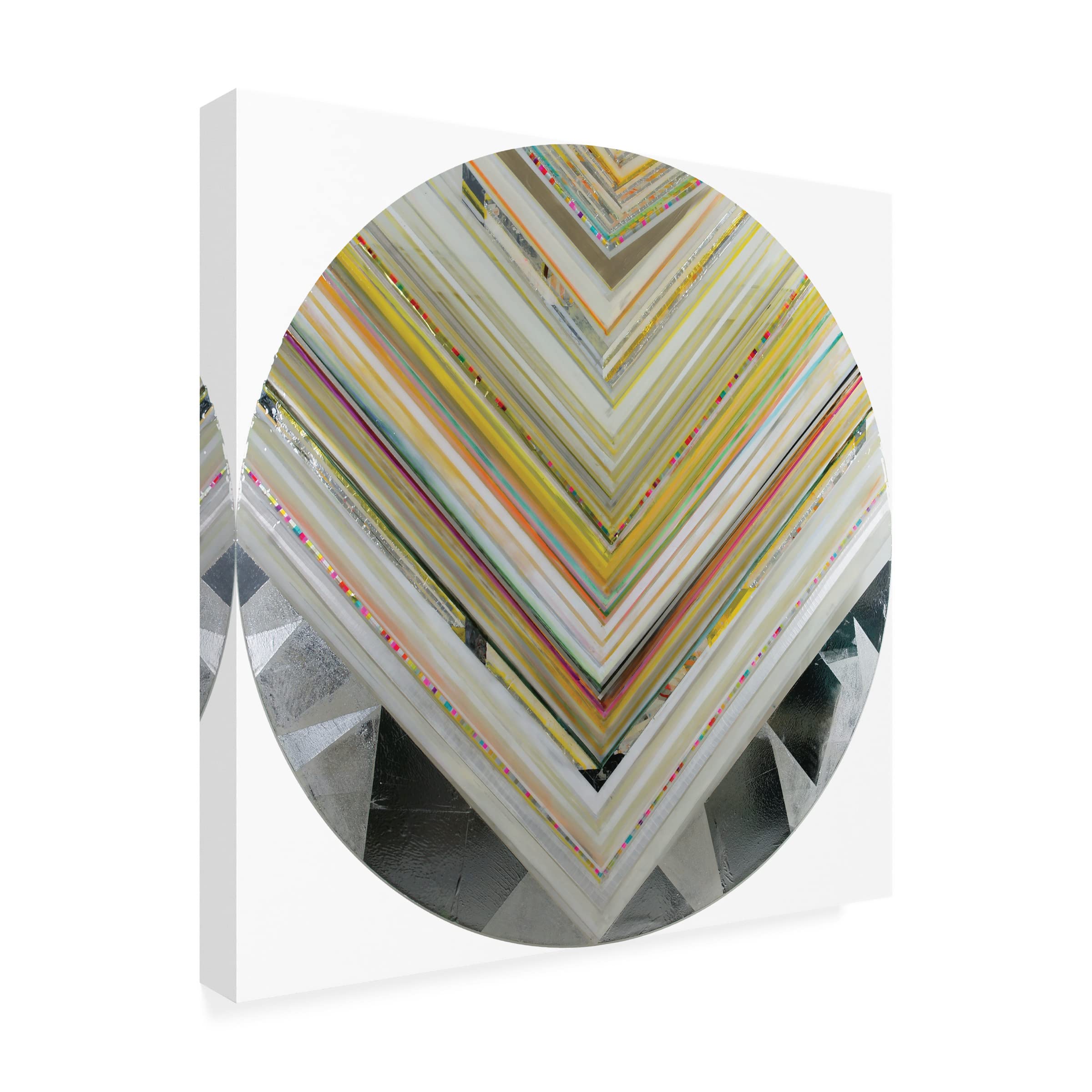 Bellissimo Art 'Rossano III' Premium Canvas Wall Art - Handmade Italian-Inspired Painting for Living Room, Bedroom & Office Decor