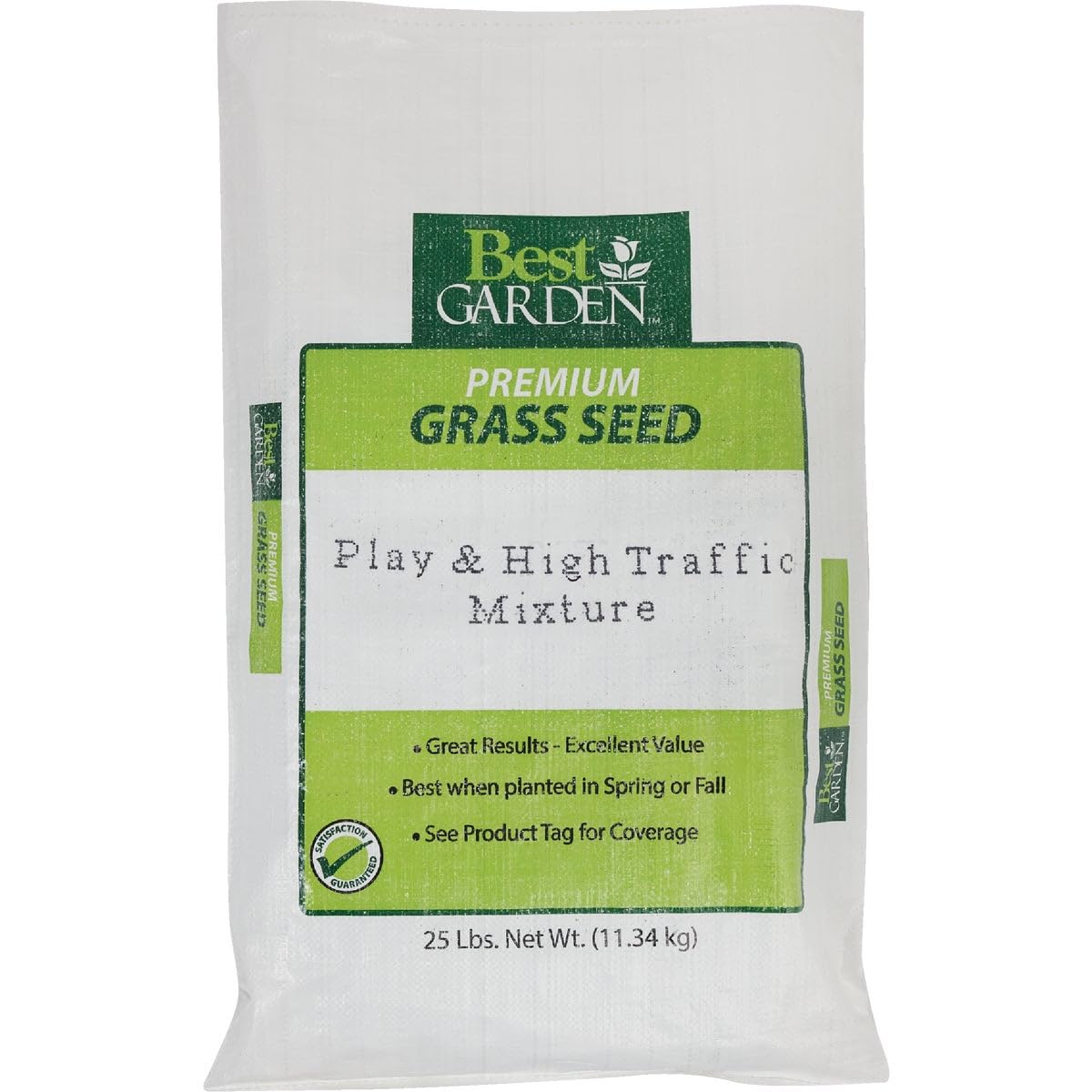 Premium Do it Best High Traffic Grass Seed - 25lb Bag for Playgrounds, Parks & Sports Fields - Durable, Fast-Growing Lawn Seed for Heavy Foot Traffic Areas