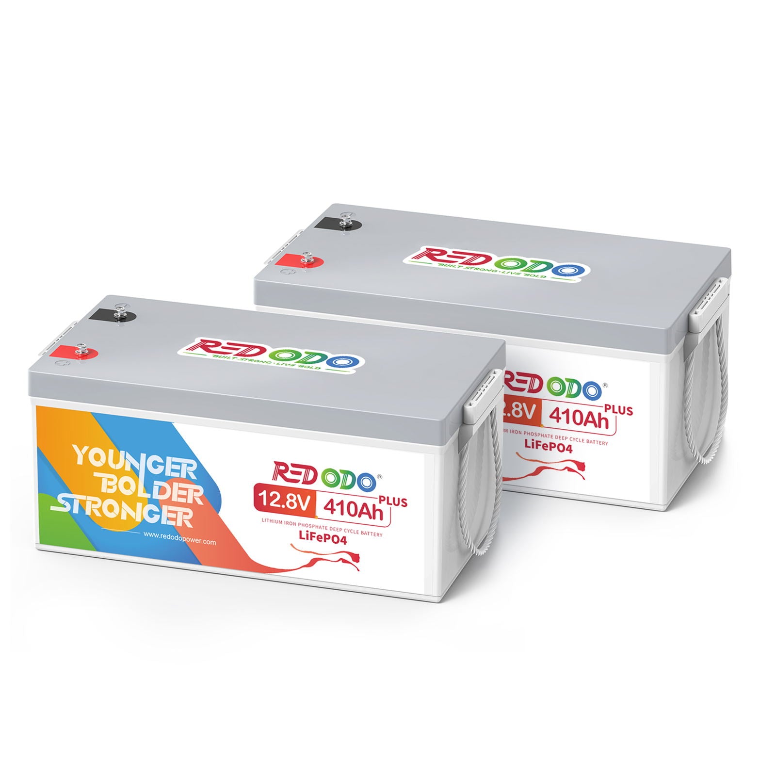 Redodo 12V 410Ah LiFePO4 Lithium Battery - Deep Cycle for RV, Marine, Solar Power System | High Performance & Long Lifespan | Perfect for Off-Grid Living, Camping & Emergency Backup Power