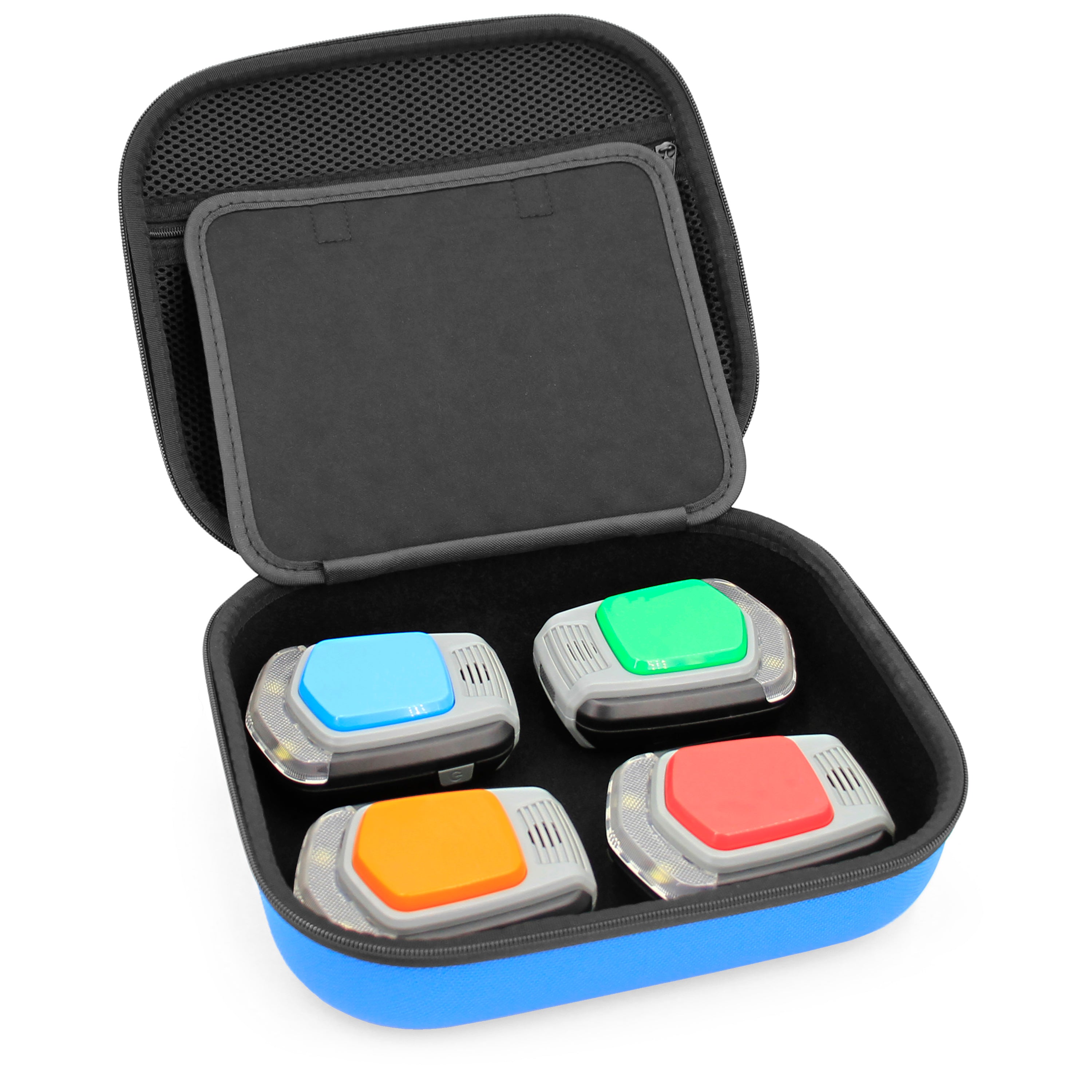 CASEMATIX Blue Storage Case for VTech KidiGo NexTag Game System - Holds 4 Arm Units & Accessories | Travel Protection Case | Perfect for Kids Gaming & On-the-Go Play