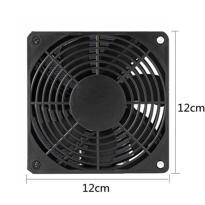 30W 12V Solar Powered Exhaust Fan - 6 Inch Mini Ventilation Fan with Solar Panel for RV, Greenhouse, Dog House & Chicken Coop | Energy Efficient Cooling Solution for Outdoor Spaces
