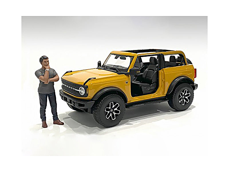 1/24 Scale The Dealership Customer III Figurine by American Diorama - Perfect for Model Car Displays, Diorama Scenes & Collectors