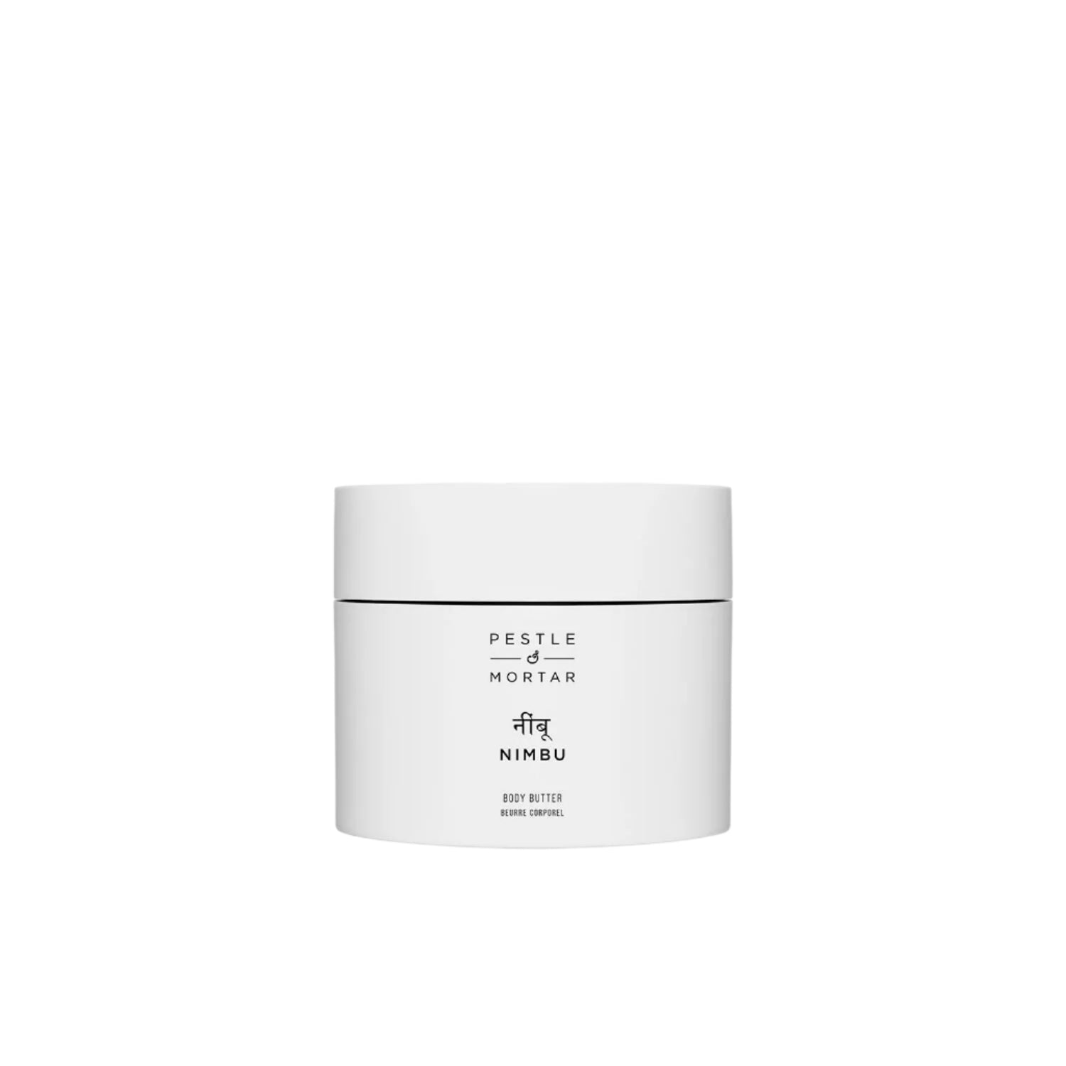 Nimbu Body Butter by Pestle & Mortar - Ultra Hydrating Citrus Moisturizer for Dry Skin | Perfect for Daily Use & Spa Treatments