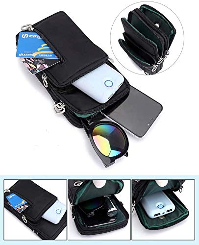 Women's Crossbody Phone Bag for iPhone Samsung - Gym & Travel