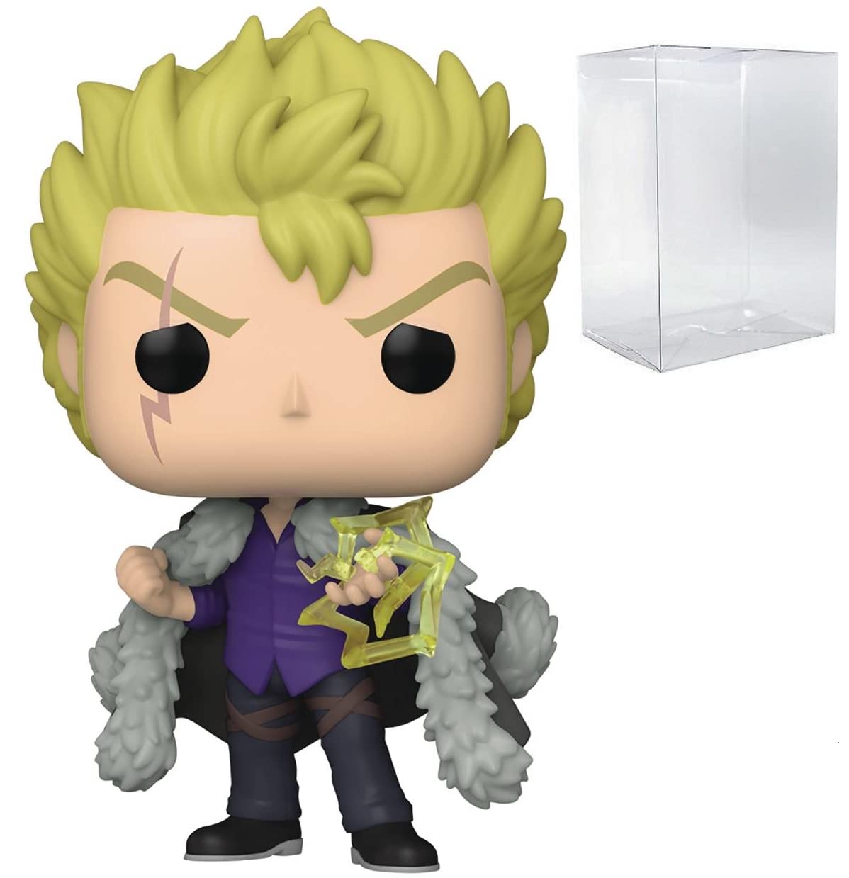POP Fairy Tail - Laxus Dreyar Funko Pop! Vinyl Figure Collectible with Box Protector Case | Anime Merchandise, Gift for Anime Fans, Display for Home & Office