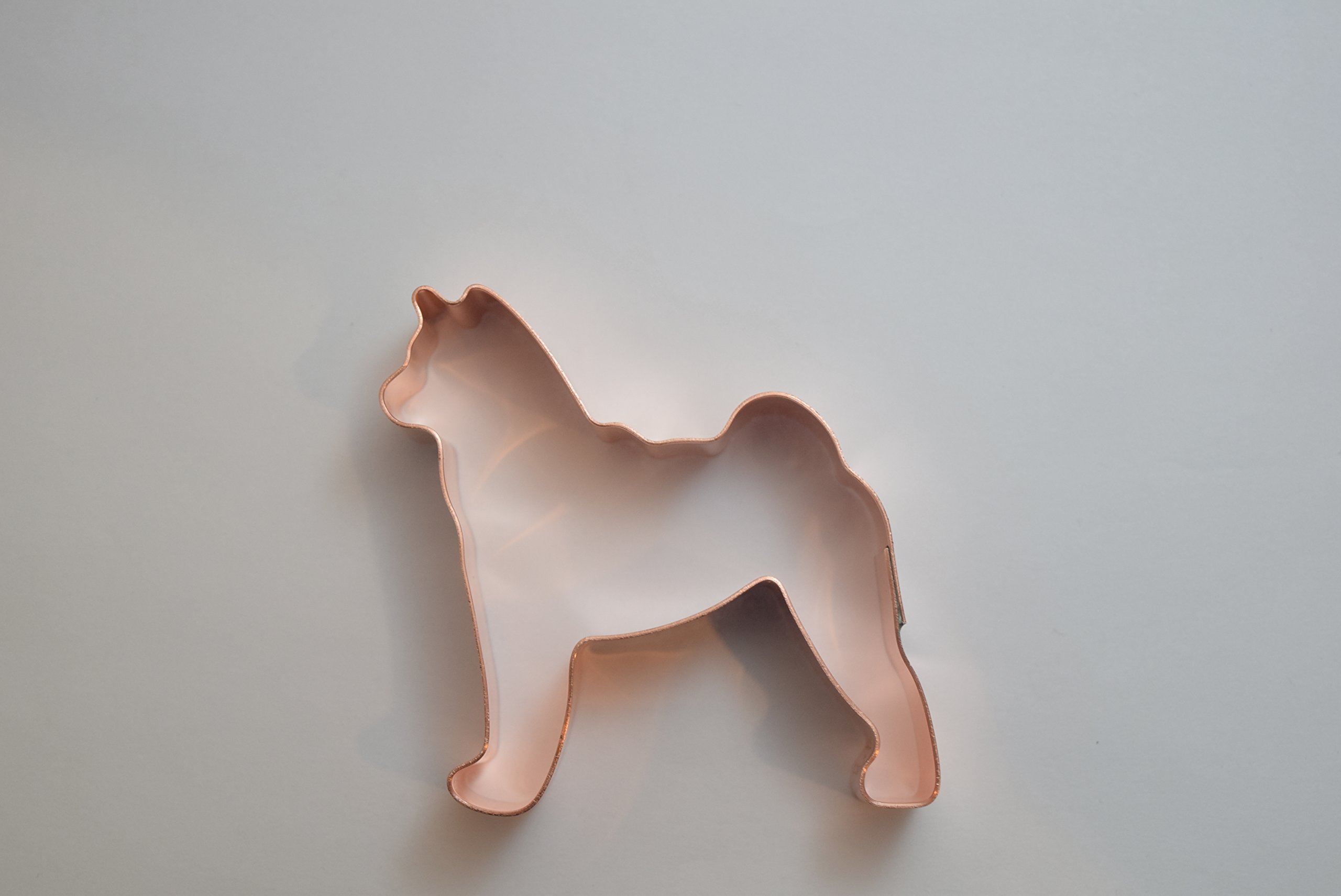Premium Shiba Inu Copper Cookie Cutter Set - Japanese Dog Breed Themed Baking Tool for DIY Cookies, Cakes & Pastries - Perfect for Home Baking, Gifts & Dog Lover Parties