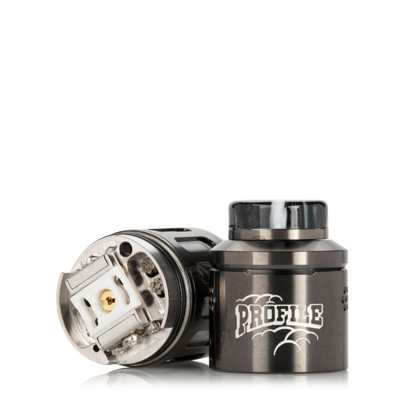 Wotofo Profile RDTA 25mm Rebuildable Dripper Tank Atomizer - Perfect for Vaping Enthusiasts & Cloud Chasing