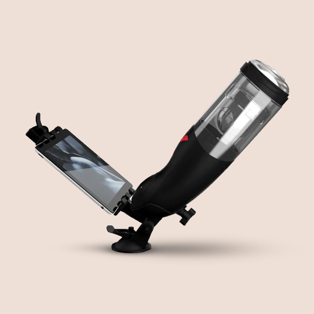 PDX Elite Deluxe Mega Bator - Rechargeable Hands-Free Male Masturbator for Discreet Solo Pleasure at Home