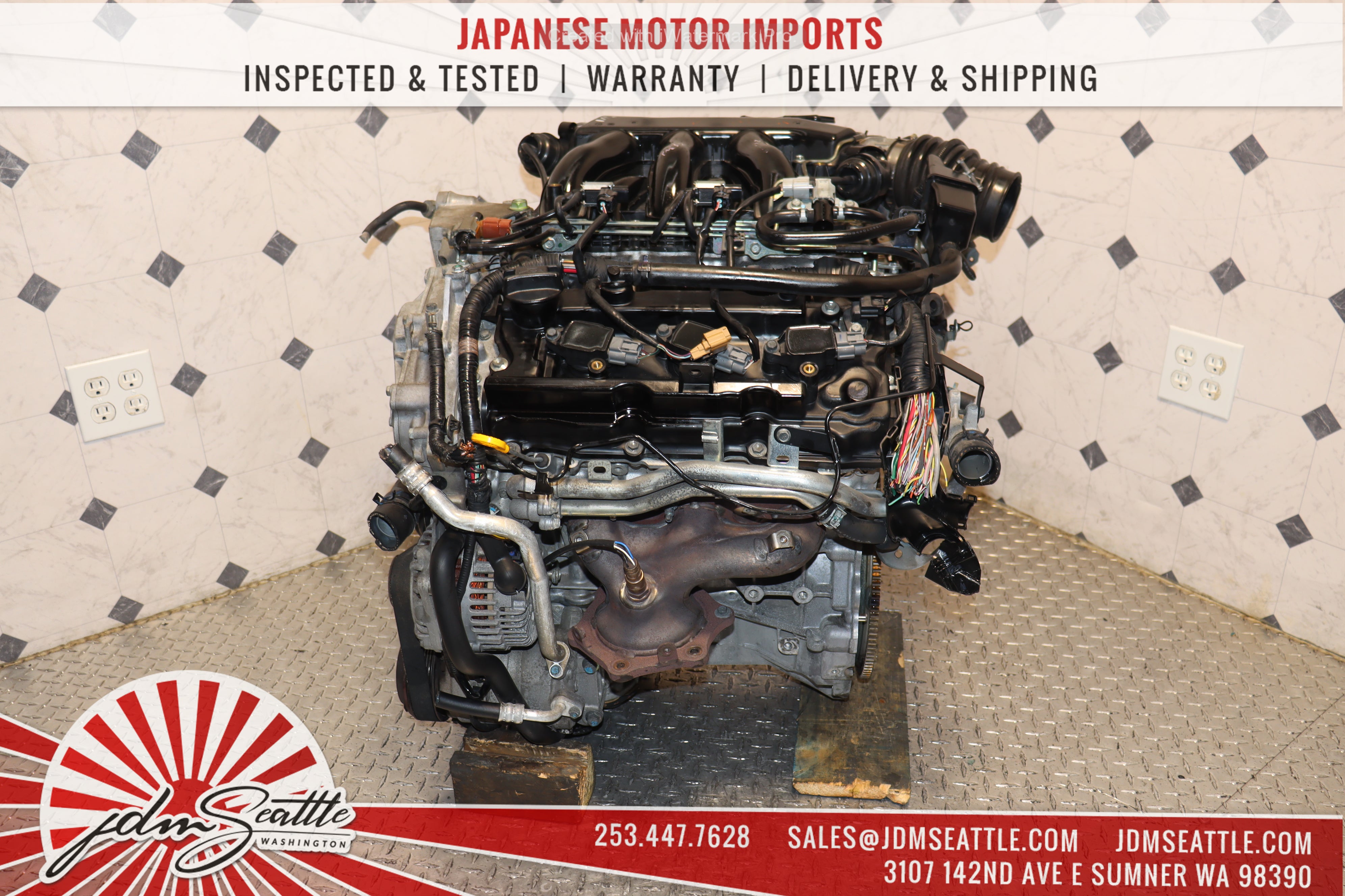 2009-2014 Nissan Murano 3.5L V6 JDM Engine Replacement - Compatible with Nissan Murano Models - Perfect for Engine Swap & Performance Upgrades