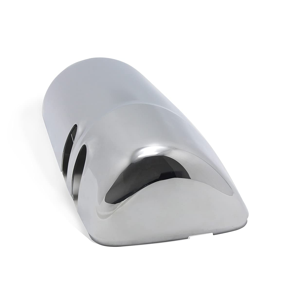 Chrome Door Mirror Covers for Kenworth T680 & T880 - Left Driver Side & Right Passenger Side Replacement - Heavy Duty Truck Accessories for Enhanced Safety & Style