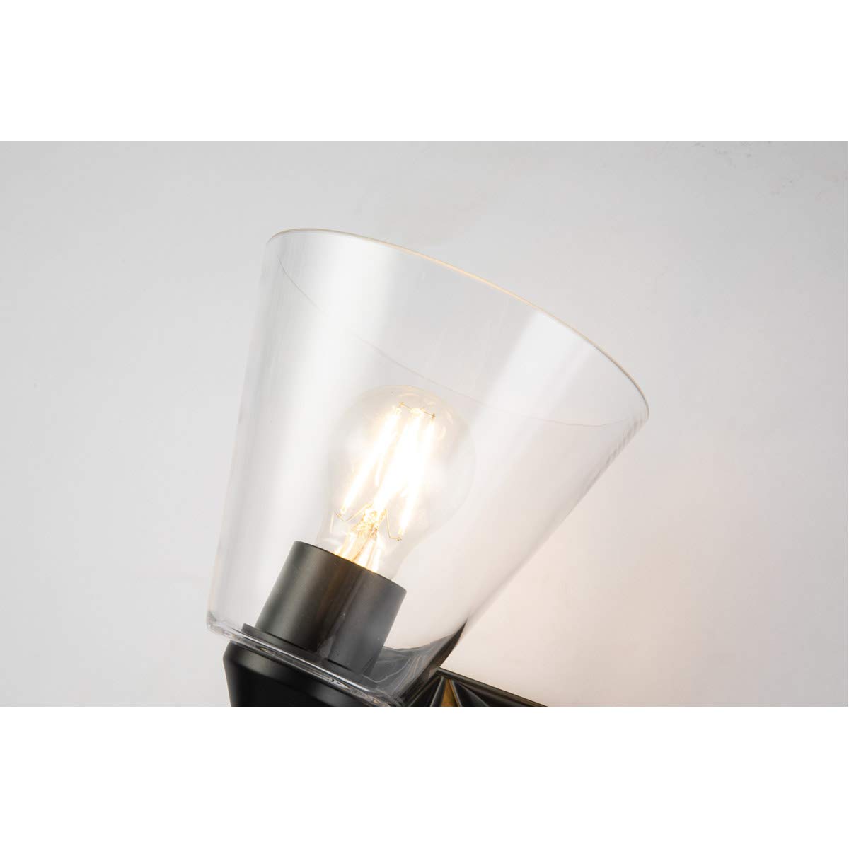 Lucas & McKearn BB1302MB-1 Alpha Modern Bathroom Vanity Light - Brushed Nickel Finish, Dimmable LED Lighting for Bathroom Makeup Mirror & Vanity Area - Perfect for Home, Hotel, Spa Decor