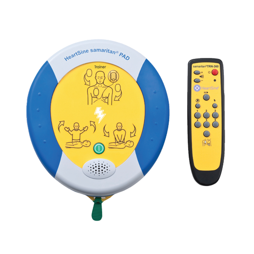 Heartsine Samaritan 360P Trainer AED Defibrillator - CPR Training Device for First Responders & Medical Professionals
