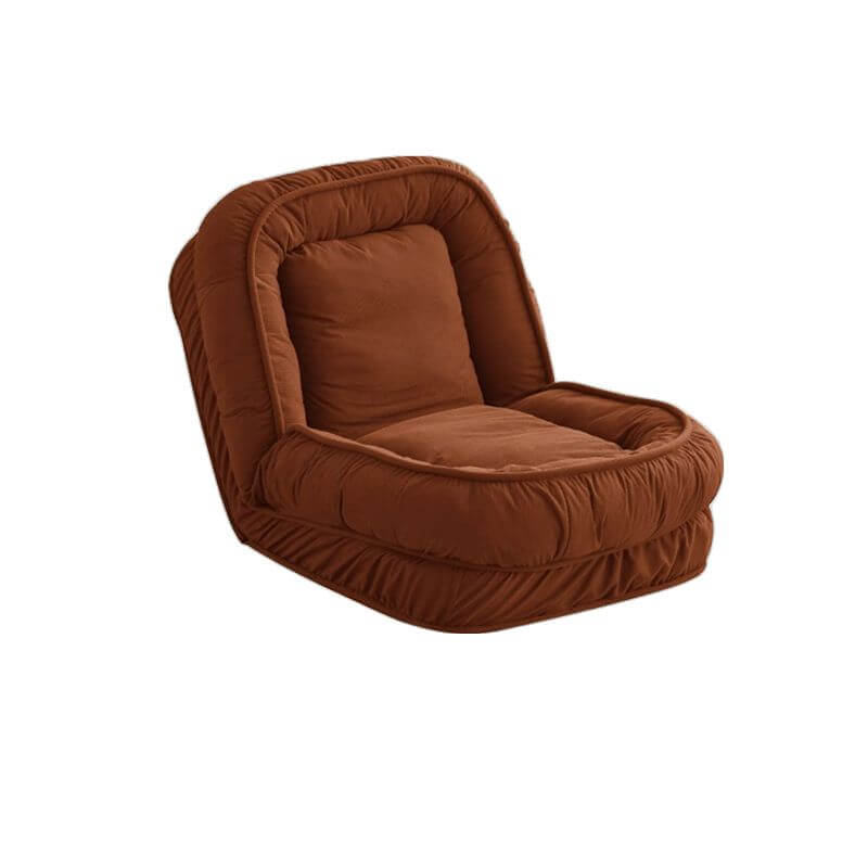 Stylish Solid Color Side Chair with Removable Cushion Back & Cotton Filling - Ivory, Green, Sepia - Perfect for Living Room, Dining Room, or Office