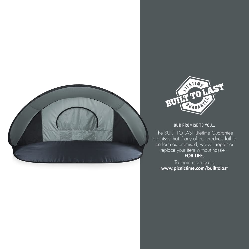 PICNIC TIME NFL Manta Portable Beach Tent - Pop Up Sun Shelter for Outdoor Camping, Picnics, and Beach Days
