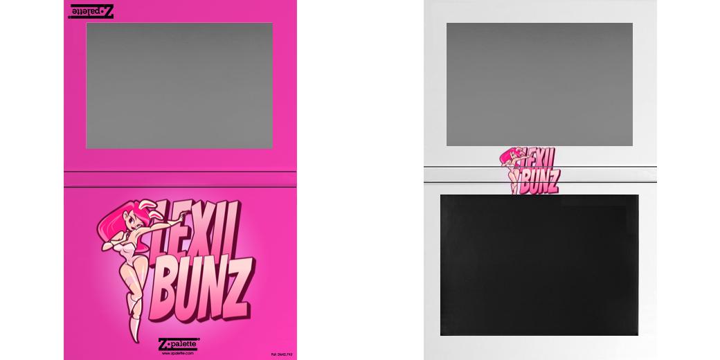 Custom Extra Large Z Palette - Magnetic Makeup Palette for Eyeshadows & Blush - Perfect for Professional Makeup Artists & Travel