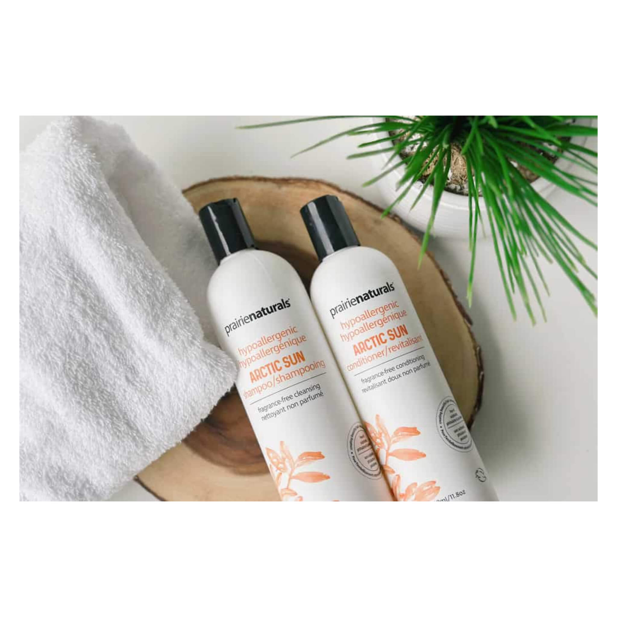 Arctic Sun Hypoallergenic Conditioner for Sensitive Scalp - Sulfate Free, Vegan Hair Care for Dry & Damaged Hair - Perfect for Daily Use at Home or Salon