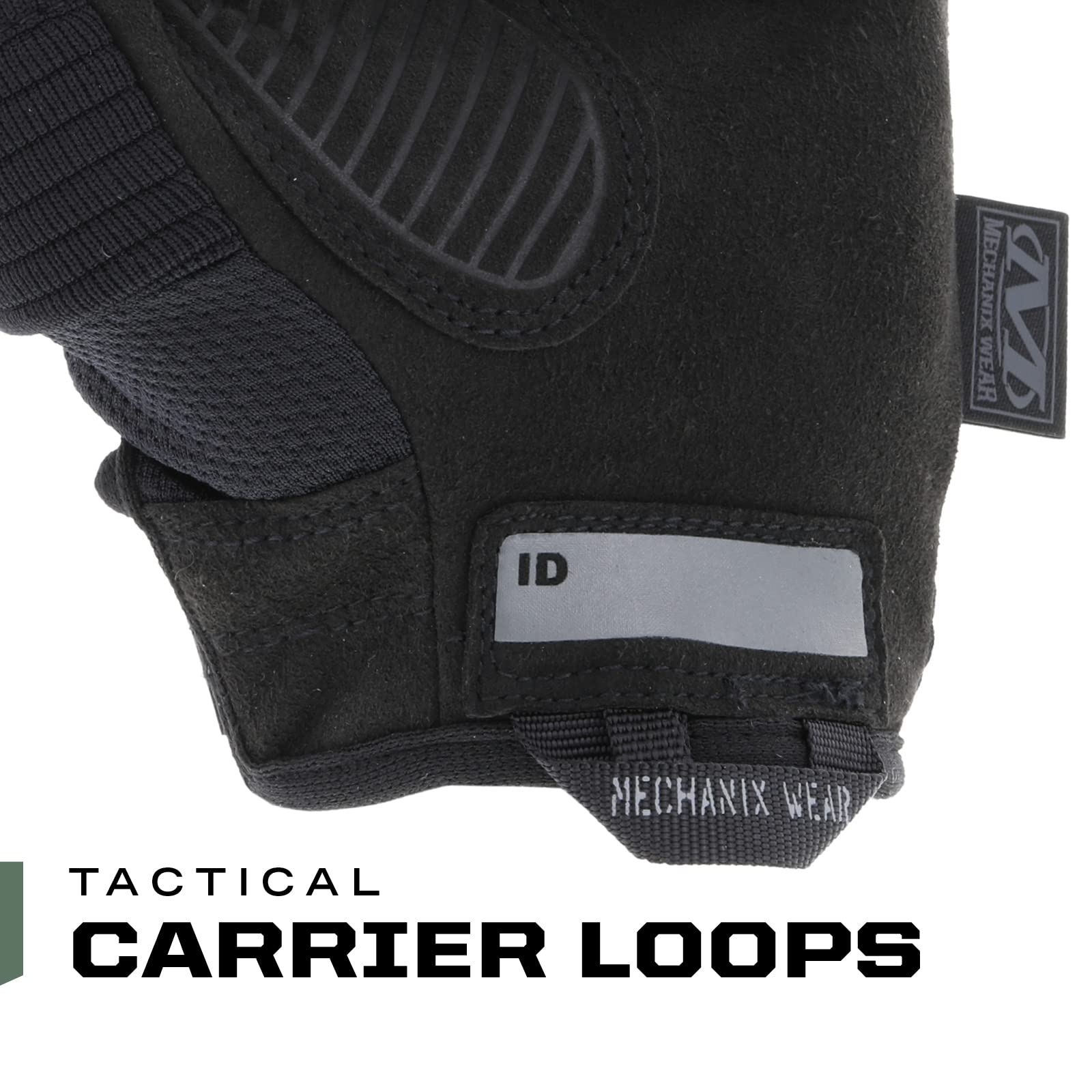 Mechanix Wear M-Pact 3 Tactical Work Gloves - Touchscreen Compatible, Synthetic Leather with Finger Reinforcement & Impact Protection - Durable Men's Work Gloves (Black, Small) - Perfect for Construction, Automotive Repair, Tactical Training & Outdoor Activities