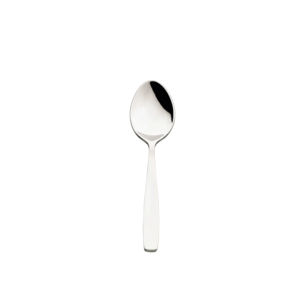Browne Modena Demitasse Spoon Set of 6 - 50/3025 Stainless Steel Espresso Spoons - Perfect for Coffee, Tea, Desserts & Afternoon Tea Parties