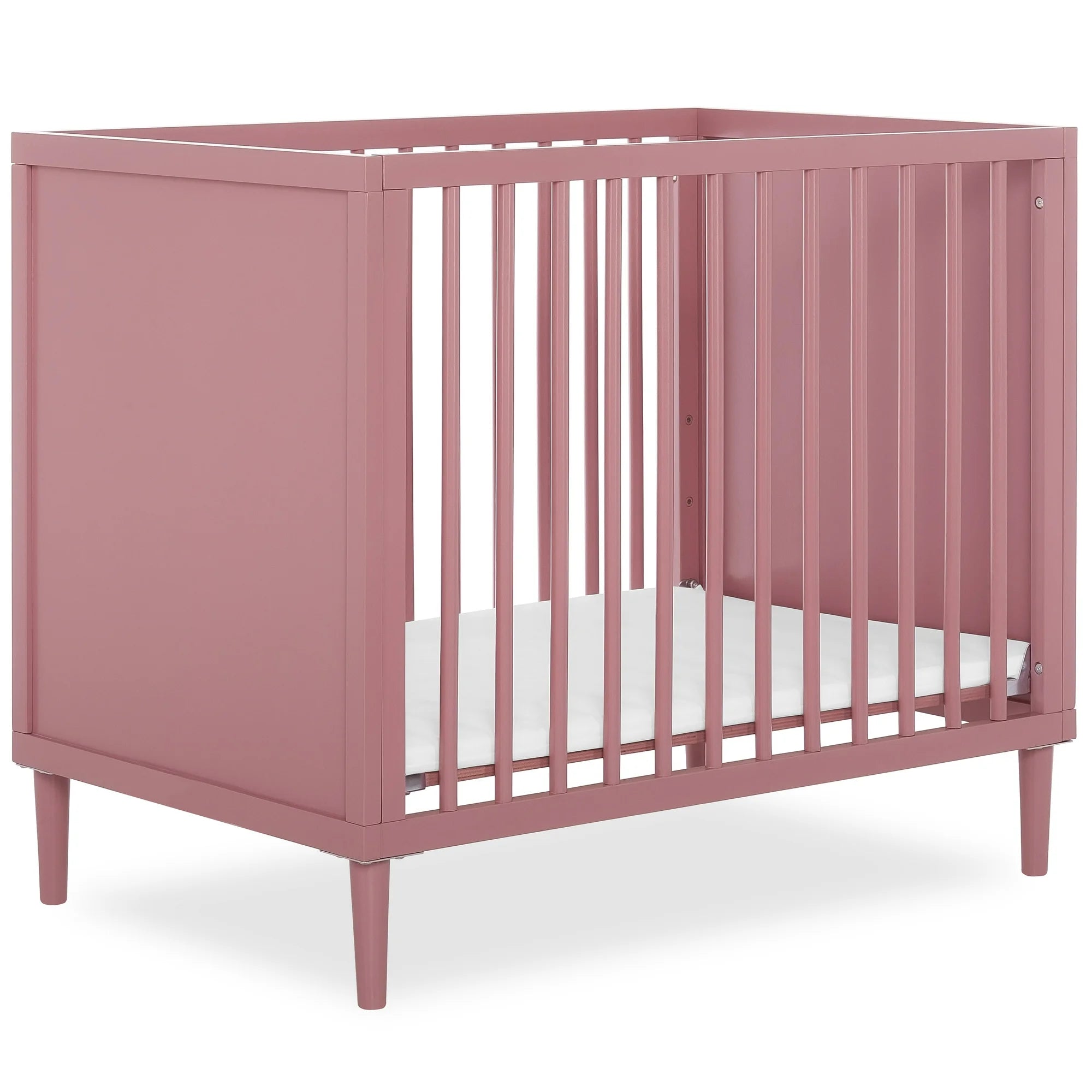 Dream On Me Lucas Mini Modern Crib - Compact Baby Crib for Small Spaces | Portable Nursery Bed for Infants & Toddlers | Perfect for Apartments, Travel & Daycare Use