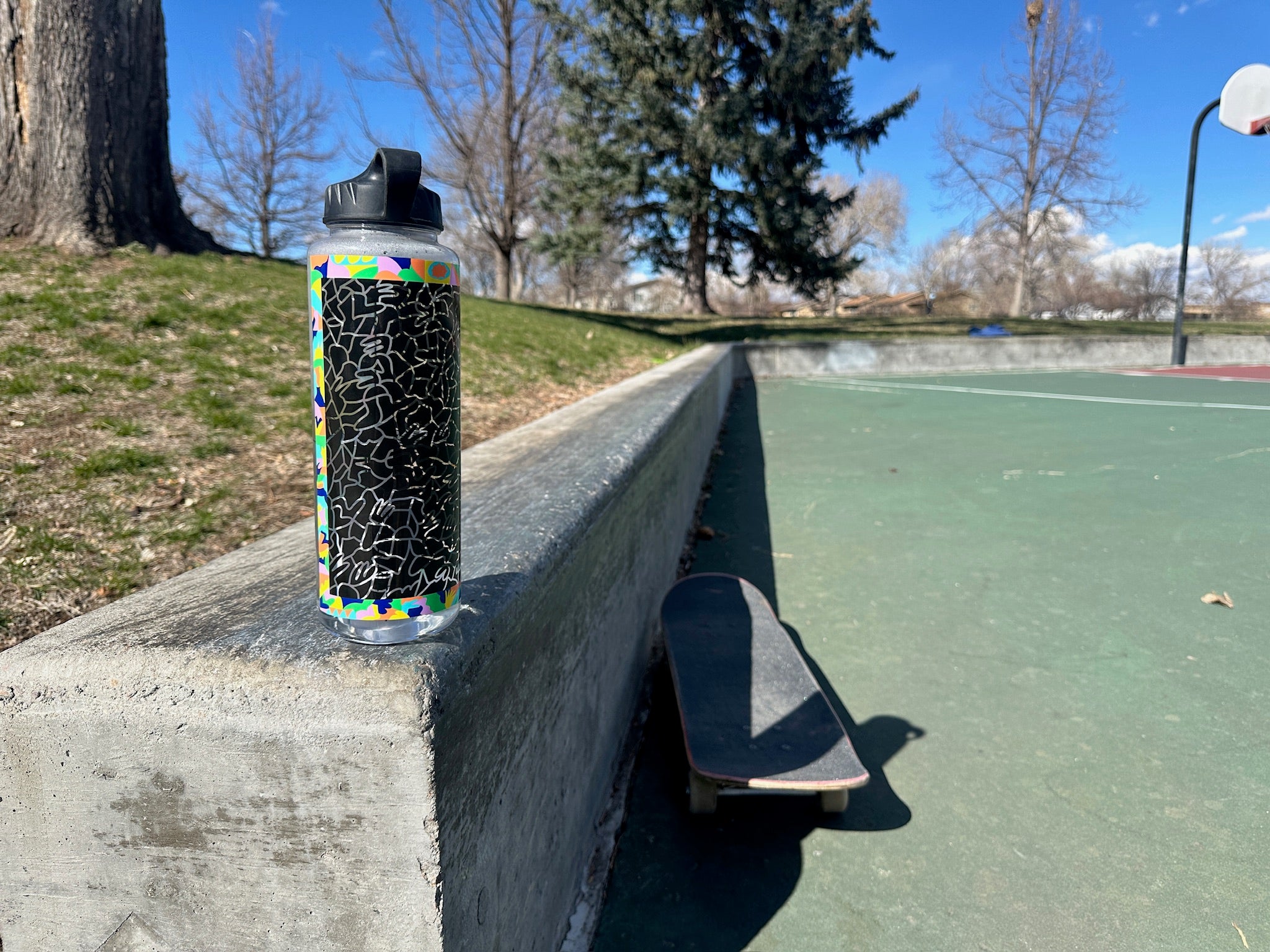 Nalgene OG Tom Asta Special Edition 48oz Water Bottle - BPA-Free, Leak-Proof & Durable for Outdoor Adventures, Hiking, Camping & Gym Workouts
