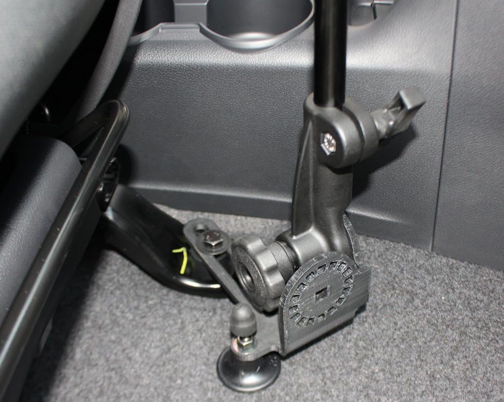 RAM-316-HD-238U 左手版免钻孔RAM POD HD车载卡车支架 - 适用于越野、露营、长途驾驶