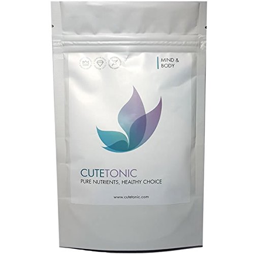Organic Chia Seed Protein Powder 100% Pure - 250g | High Fiber Superfood for Smoothies, Baking & Healthy Recipes | Cutetonic® Premium Quality