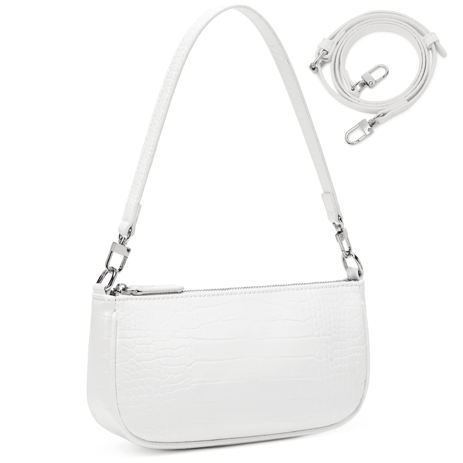 Women's Small Shoulder Bag Mini Purse Crossbody Clutch 90s Y2K Vintage Handbag for Everyday Use, Party & Travel