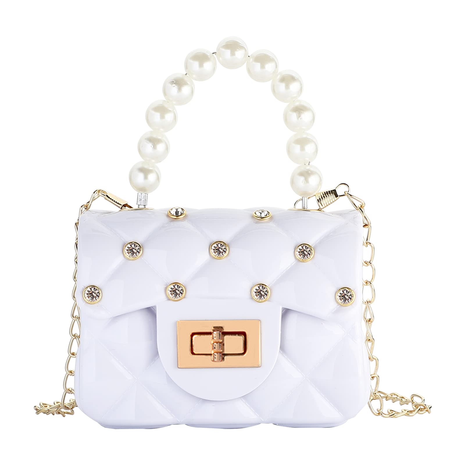 SOTOGO Girls Crossbody Purse for Toddlers - Cute Princess Handbag with Mini Chain, Kids Wallet & Small Shoulder Bag - Perfect for School, Parties & Daily Use