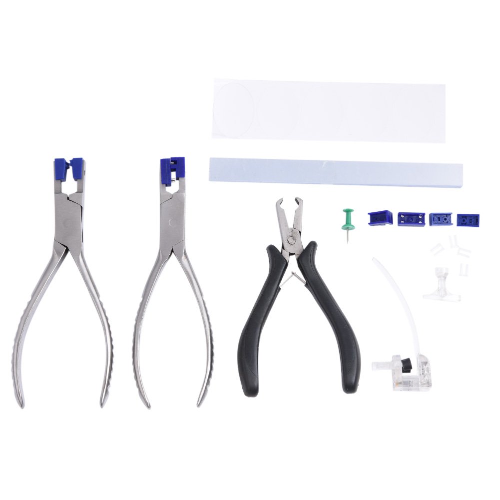Professional Rimless Eyeglasses Repair Kit - Optical Frame Repair Pliers & Tools for Silhouette Glasses - Perfect for Home, Office & Travel Eyewear Maintenance