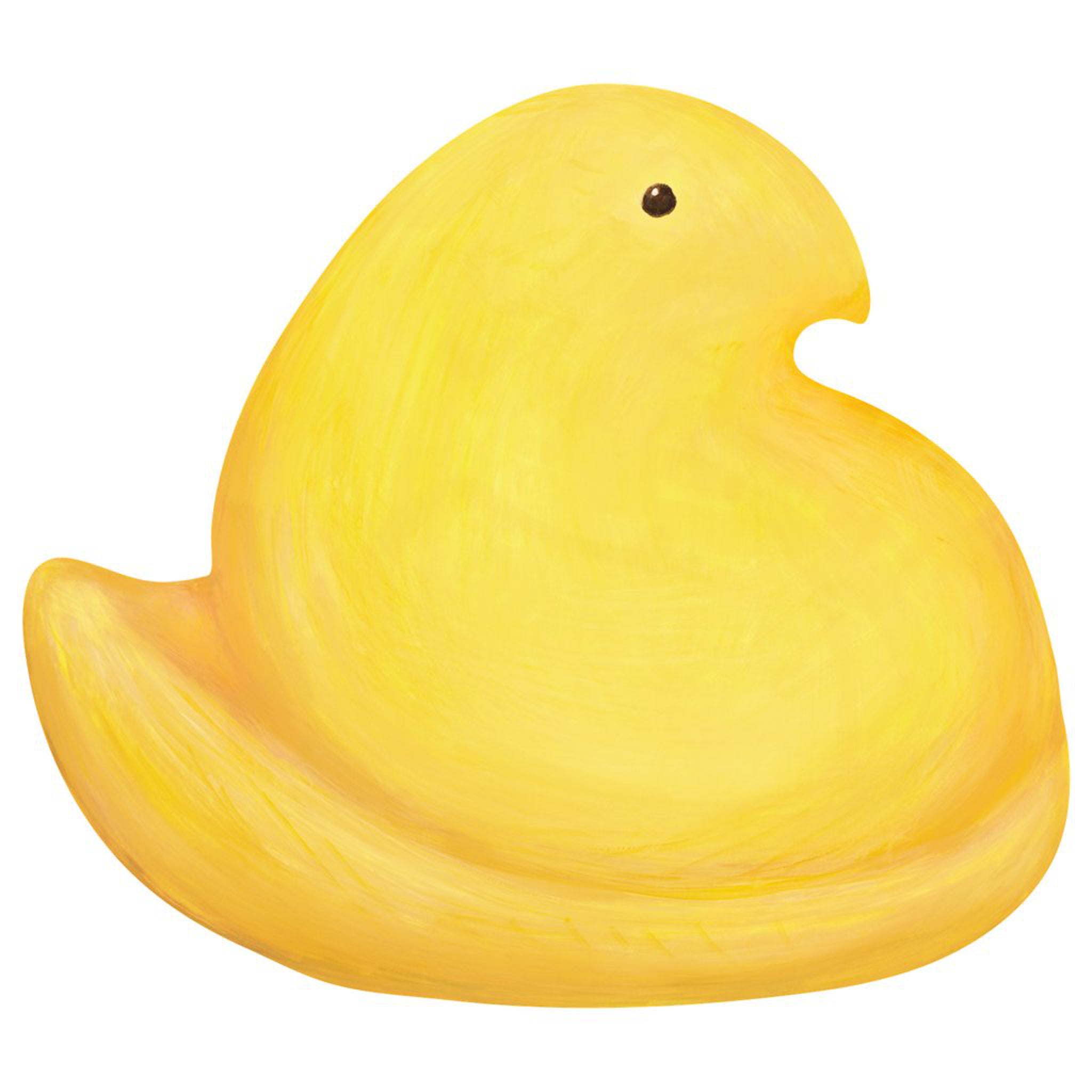 Easter PEEPS® Chick Die-Cut Placemat - Colorful Holiday Table Decor for Easter Brunch & Spring Parties
