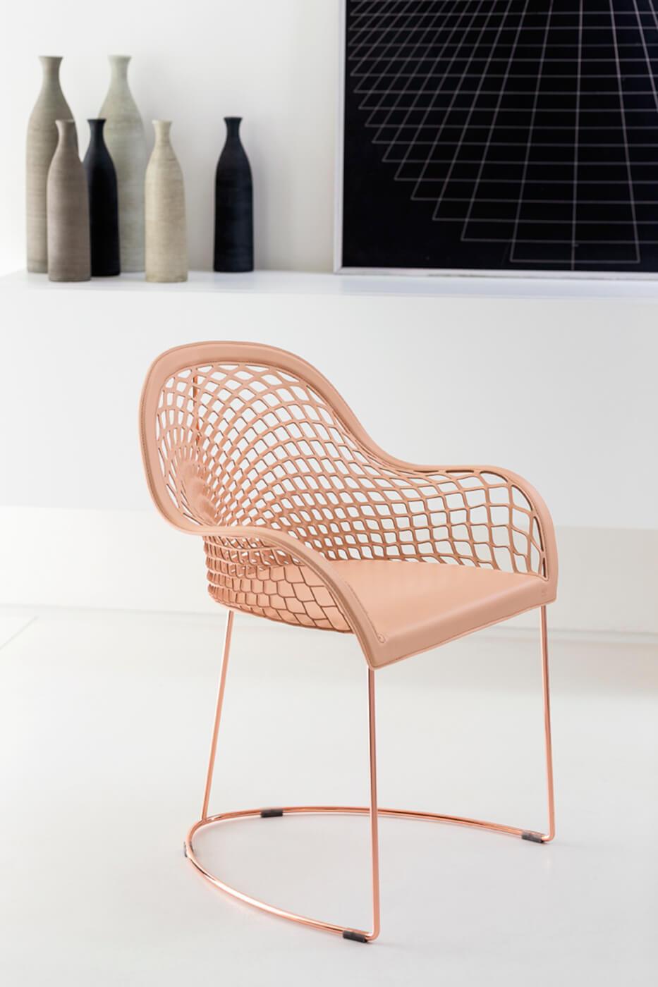 Midj Guapa PM CU Armchair - Modern Lounge Chair for Living Room, Bedroom, or Office - Comfortable Upholstered Seating with Stylish Design