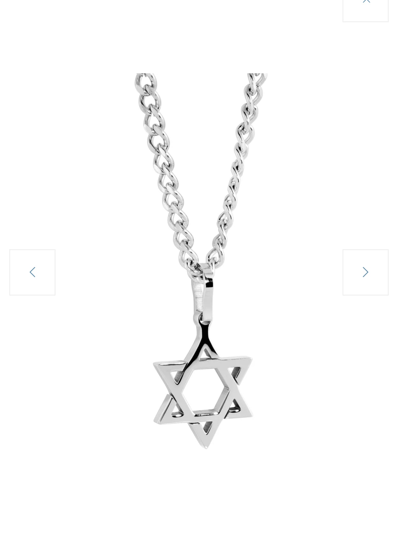 Men's Star of David Necklace - 14K Gold Plated Jewish Pendant for Religious Gifts & Daily Wear - Perfect for Hanukkah, Bar Mitzvah & Jewish Holidays