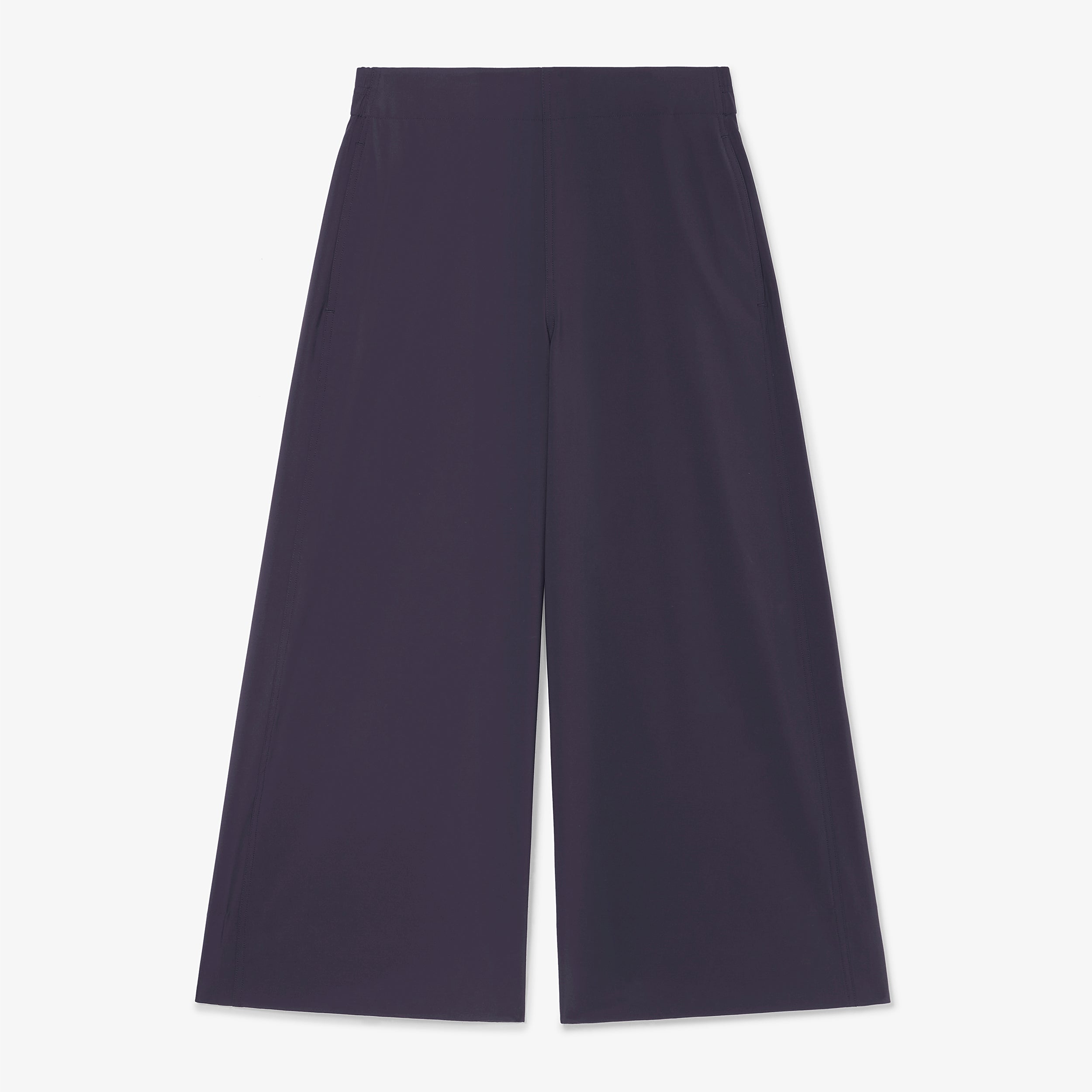 Elena Travel Culotte Pants - OrigamiTech Wrinkle-Free Cool Charcoal for Women | Perfect for Business Trips & Casual Outings