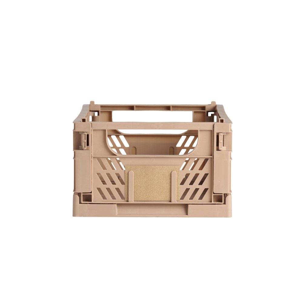 DESIGNSTUFF Slant Collapsible Storage Crate - Medium 13