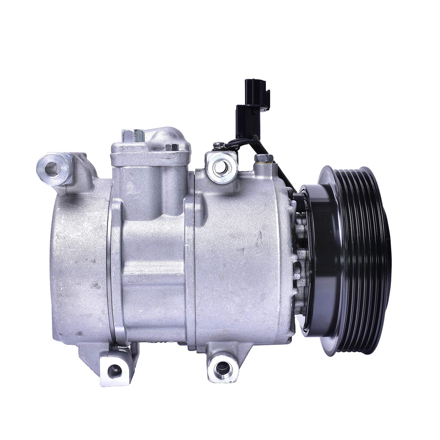 Original Equipment Mando 10A1045 AC Compressor with Clutch - Pre-filled Oil | Compatible with Select Car Models | Perfect for AC System Repair & Replacement