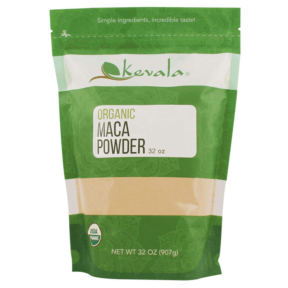 Organic Maca Root Powder - Raw Peruvian Maca Powder 2 lb (32 oz) - Gluten Free, Vegan, Kosher - Energy Boost & Hormone Balance for Smoothies & Baking